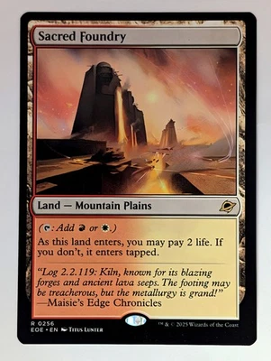 Fundição Sagrada (Normal) (256) Edge of Eternities Perfeito estado quase perfeito - Imagem 1 de 2