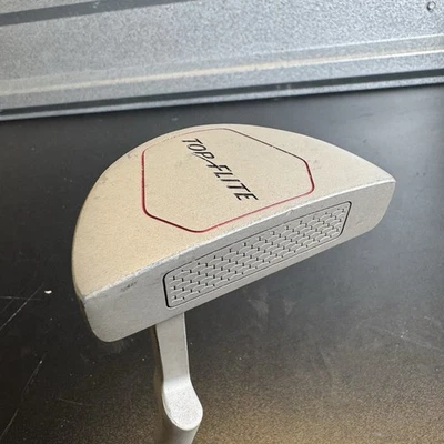 Top Flite Mid Mallet Putter Steel Shaft Oversize Grip Men’s RH 35” Golf Club - Image 1 of 4