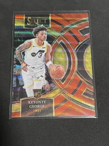 2023-24 Select Keyonte George Premier Level Red Wave RC Utah Jazz - Imagen 1 de 2