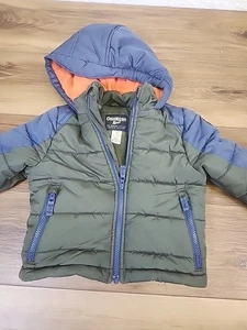 Oshkosh Green Winter Coat 1t Boys - Picture 1 of 6