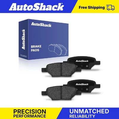 Rear Ceramic Brake Pad Set for 2004-2012 Chevrolet Malibu 2005-2010 Pontiac G6 - Image 1 of 4