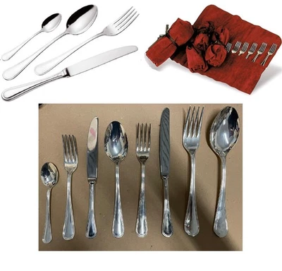 EME Posate da tavola Linea Argento IMPERO 74 pezzi con punzonatura ITALIA - Immagine 1 di 4