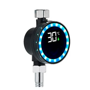 Thermomètre LED Douche Maison Etanche avec Affichage Température Temps Réel 0 - Picture 1 of 12