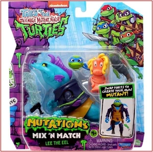 Figura de acción Teenage Mutant Ninja Turtles MUTATIONS Mix Match LEE the EEL 🌟NUEVO🌟 - Imagen 1 de 9