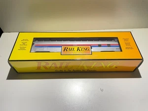 MTH Railking #30-67999 O Gauge Amtrak 60' Phase II Full Length Dome Car Boxed - Picture 1 of 14