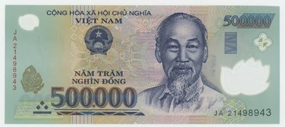 Viet Nam Vietnam 500000 Dong ND 20(21) Pick 124 UNC Uncirculated Banknote - Image 1 of 2