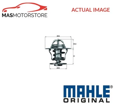 ENGINE COOLANT THERMOSTAT MAHLE ORIGINAL TX 13 87D P FOR AUDI 80,COUPE,100,A6,A4 - Image 1 of 4