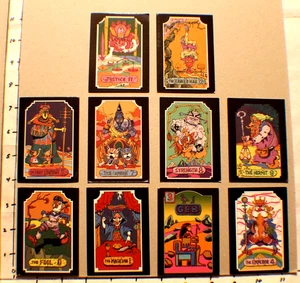 Cartas del tarot Jojo's Bizarre Adventure: 1998 Stardust Crusaders 10 cartas (raras) - Imagen 1 de 2