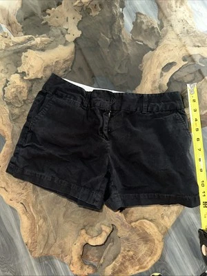 Pantalón Corto Ann Taylor LOFT Talla 0 Negro 100% Algodón Foto 1 de 4