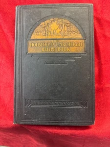 Vintage 1940 “The Household Searchlight Recipe Book” COOKBOOK Indexed HC Good - Bild 1 von 6