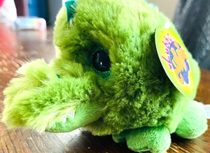 Fiesta Lubby Cubbies Nom Nom das runde Stofftier Alligator grün super weich neu - Bild 1 von 8