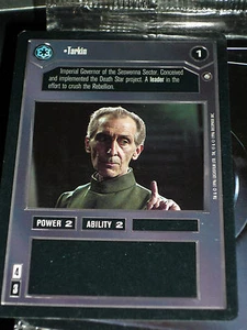 CCG STAR WARS PREMIUM RARE CARD TARKIN DECIPHER JEDI PACK - Picture 1 of 1