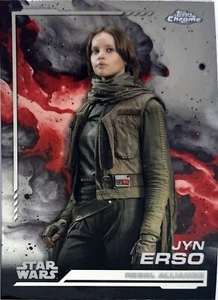 2024 Topps Chrome Star Wars #119 Jyn Erso Felicity Jones - Picture 1 of 1
