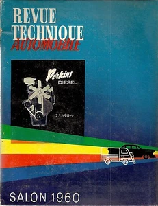 REVUE TECHNIQUE AUTOMOBILE 174 RTA 1960 SALON DE L'AUTOMOBILE 1960 MODELES 1961 - Imagen 1 de 2