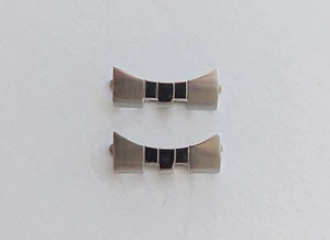 ROLEX Finali End Links Jubilee 55 "Out Holes" for GMT-Master 6542 1675 - Picture 1 of 4