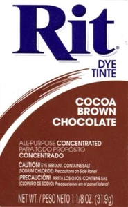 Tinta de tinte para tela Rit para todo uso - marrón cacao - Imagen 1 de 1
