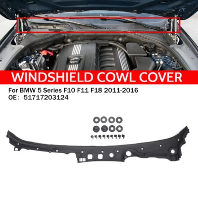 51717203124 Abdeckung Windlauf Für BMW 5er F10 F11 11-16 - Bild 1 von 4
