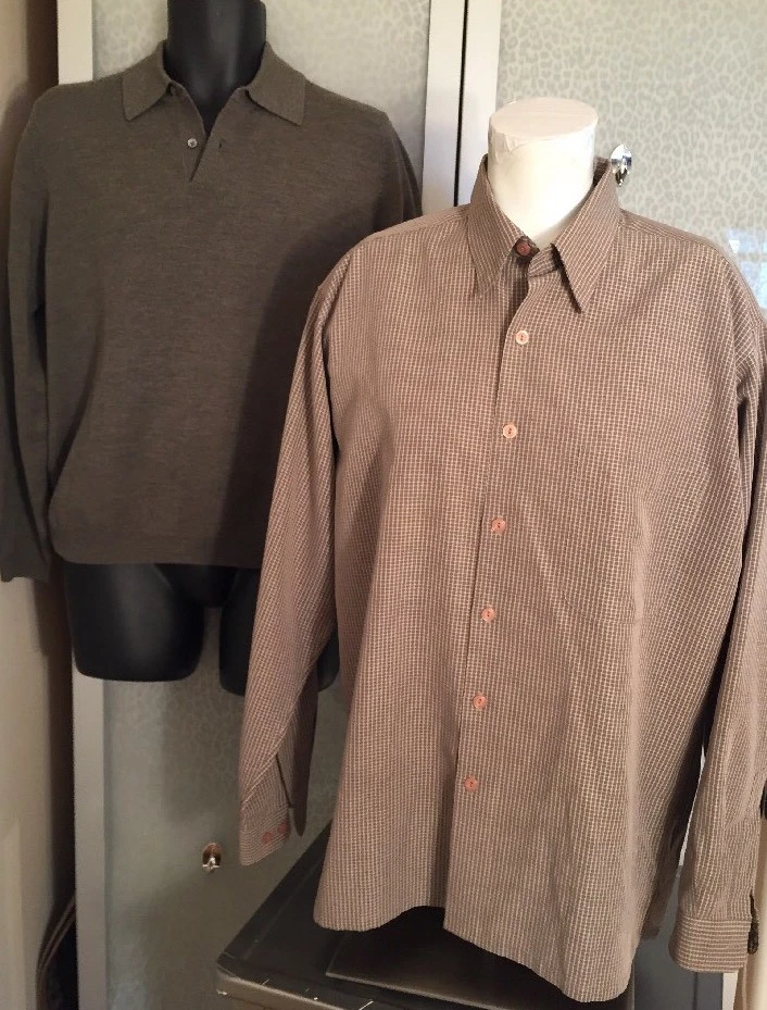 Men's Med Bugatchi Shirt  - Image 1 of 4