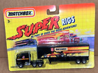 Matchbox Super Rigs / Kenworth Semi Tractor Trailer-Matchbox Racing (Dated 1992)