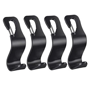 4-Pack Car Vehicle Back Seat Headrest Hooks Hanger Storage for Purse - Picture 1 of 7
