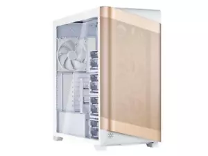 SilverStone SETA A2 Gold/White Steel / Plastic / Tempered Glass ATX Mid Tower Co - Picture 1 of 12