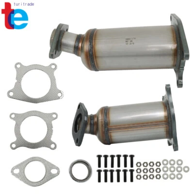 For 2007-2010 Ford Edge 3.5L Front & Rear Catalytic Converter w/Gasket - Image 1 of 4