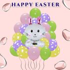 Easter Balloons Bunny Rabbit Egg 12? Multi Latex Balloons Party Decor Balons Uk