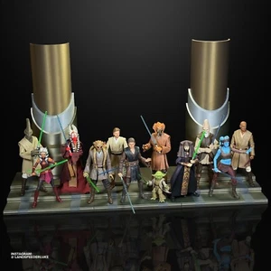 Jedi Temple Risers Diorama for 3.75 in (1:18) Figure - Picture 1 of 1