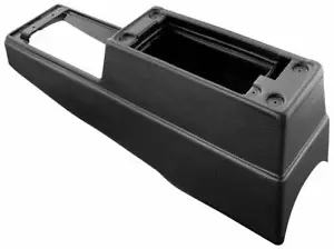Console Base for 1978-83 Chevrolet & GMC Black 1 Pc Center - Picture 1 of 1