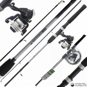 AP 4.5ft Fishing Rod and Reel With 8lb Line Travel Rod Kids Compact Starter Set - Picture 1 of 8