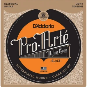 Cuerdas para guitarra clásica de nailon Pro-Arté EJ43 Light D'Addario - Imagen 1 de 14