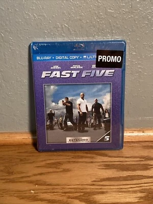 Fast And Furious Fast Five Blu Ray DVD Extended Edition Movie - Image 1 of 2