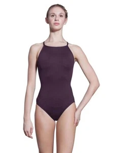 justaucorps de danse , body LULLI Nory LUB229, aubergine, en XS, neuf - Foto 1 di 2