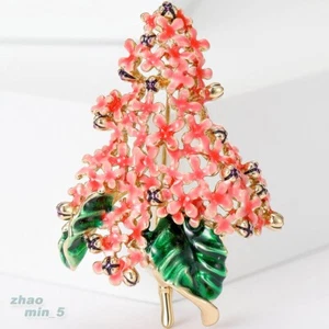 Fashion Flower Brooch Pin Christmas Tree Brooches Wedding Party Jewelry Gifts - Picture 1 of 9