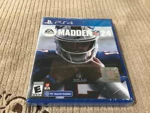 MADDEN NFL 24 FOR SONY PLAYSTATION 4 PS4 NEW IN PACKAGE Ships Free!! - Picture 1 of 4