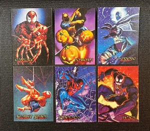1996 Spider-Man Premium - Complete Canvas Set (6 Cards) - Picture 1 of 5
