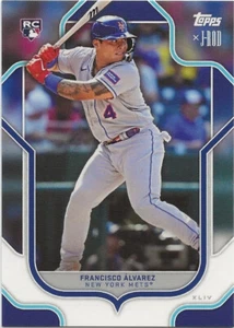 2023 Topps x J-Rod The Show Out Collection FRANCISCO ALVAREZ Rookie #5 Mets RC - Bild 1 von 1