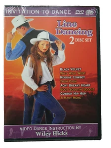 Line Dancing 2 DISC SET - INVITATION TO DANCE; DVD & CD; NEU; OVP - Picture 1 of 2