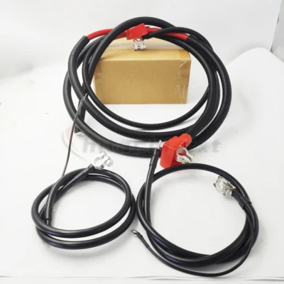 Kit de cable de arranque de batería negativo y positivo Powerstroke 1994-97 Ford 7,3 L Foto 1 de 4