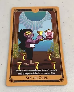 Carta del Tarot SEIS OF CUPS X-Men X of Swords Marvel Heroclix - Imagen 1 de 1