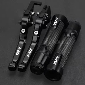 Motorcycle Brake Clutch Levers Handlebar grips For Yamaha YZF-R1 R1 1999-2024 - Picture 1 of 25