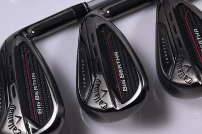 Ladies Callaway Big Bertha 2023 Irons / 7-PW+AW / Ladies Flex Aldila Ascent 40 - Image 1 of 4