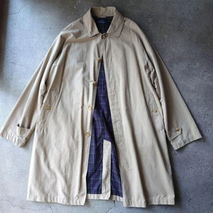 Polo Ralph Lauren Spring Trench Coat Jacket Men Size M Beige 90's Vintage - Picture 1 of 11