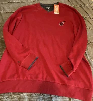 INDIANA FEVER Baseball WNBA Antigua XXL Red 2XL Sweatshirt NEW Free Shipping - Image 1 of 2