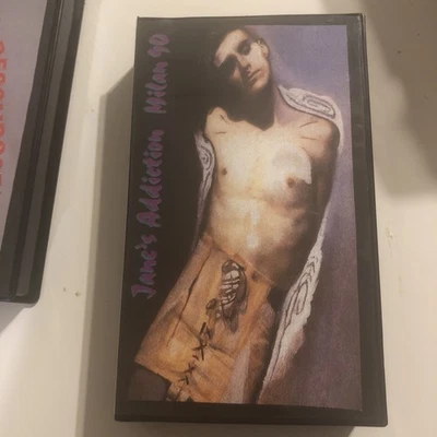 Rare Janes Addiction Milan 1990 VHS Rock Alternative Concert Live - Image 1 of 4