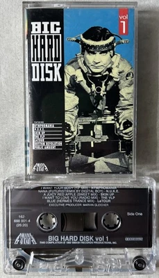Big Hard Disk Vol 1 Open Cassette Tape Techno/House Compilation 1992 Smash - Image 1 of 4