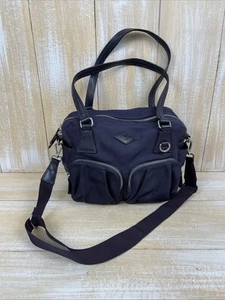 Bolso de hombro MZ Wallace de nailon púrpura - Imagen 1 de 18