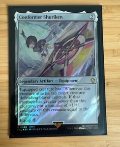 Conformer Shuriken (Surge Foil) Commander: Final Fantasy Foil NM - Picture 1 of 2