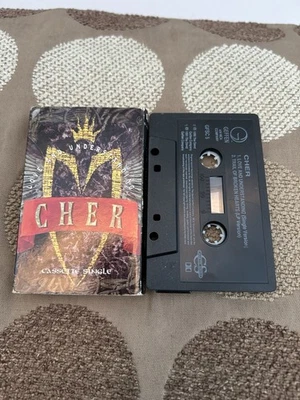Cher ‎Love And Understanding CASSETTE SINGLE 2tracks Geffen ‎GFSC 5 Synth-pop - Image 1 of 4
