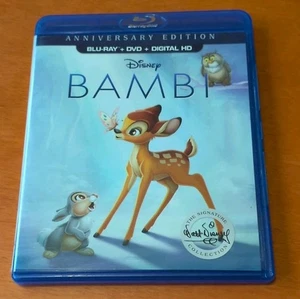 Bambi Anniversary Edition Blu-ray Walt Disney Thumper Flower Region Free - Bild 1 von 5